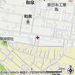 三重県桑名市和泉750周辺の地図