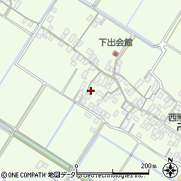 滋賀県草津市下笠町1755-1周辺の地図