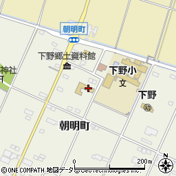 三重県四日市市朝明町498周辺の地図