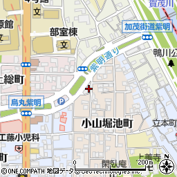 京都府京都市北区小山堀池町10周辺の地図