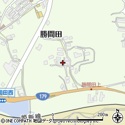 岡山県勝田郡勝央町勝間田521周辺の地図