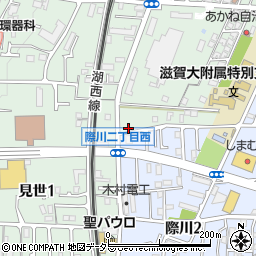 滋賀県大津市あかね町2-7周辺の地図