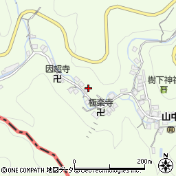 滋賀県大津市山中町6周辺の地図