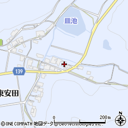 兵庫県多可郡多可町中区東安田374周辺の地図