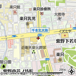 ローソン千本北大路店周辺の地図