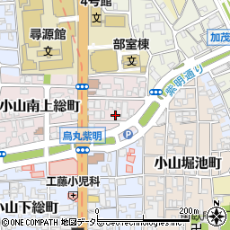 京都府京都市北区小山西花池町29周辺の地図