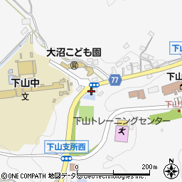 愛知県豊田市大沼町船橋周辺の地図