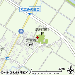 滋賀県草津市下笠町1196周辺の地図