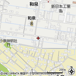 三重県桑名市和泉751周辺の地図