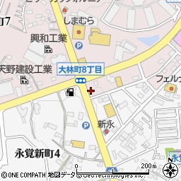 カレーハウスＣｏＣｏ壱番屋豊田大林店周辺の地図