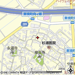 愛知県刈谷市東境町児山122周辺の地図
