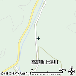 広島県庄原市高野町上湯川52周辺の地図