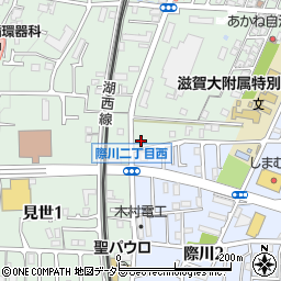 滋賀県大津市あかね町2-10周辺の地図
