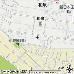 三重県桑名市和泉758周辺の地図