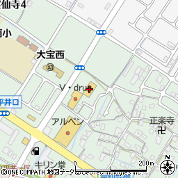 アミング栗東霊仙寺店周辺の地図