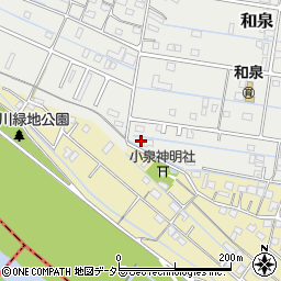 三重県桑名市和泉801-4周辺の地図