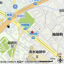 内田作業所周辺の地図