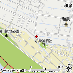 三重県桑名市和泉801-1周辺の地図