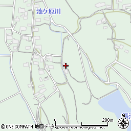 岡山県津山市池ケ原773周辺の地図