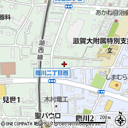 滋賀県大津市あかね町2周辺の地図