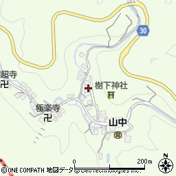 滋賀県大津市山中町3周辺の地図