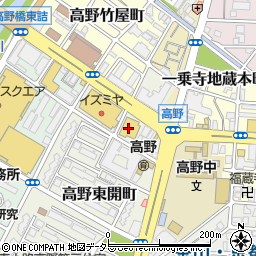 コジマ×ビックカメラ高野店周辺の地図