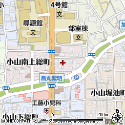 京都府京都市北区小山西花池町5周辺の地図