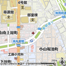 京都府京都市北区小山西花池町30周辺の地図