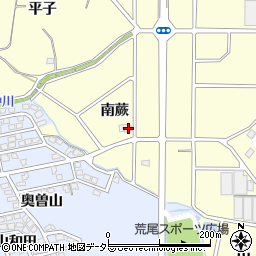 愛知県東海市名和町南蕨60周辺の地図