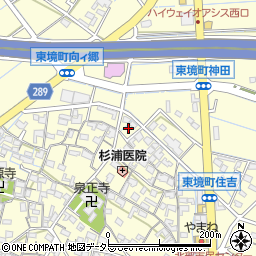 愛知県刈谷市東境町児山405周辺の地図