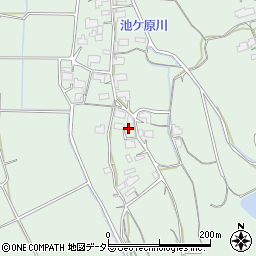 岡山県津山市池ケ原538周辺の地図