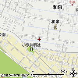 三重県桑名市和泉768周辺の地図