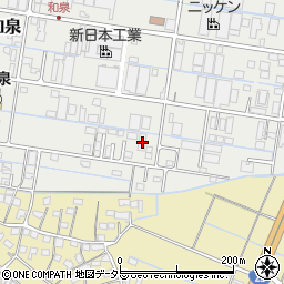 三重県桑名市和泉605周辺の地図