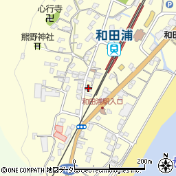 毎日新聞和田専売所周辺の地図