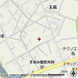愛知県豊田市宝町周辺の地図