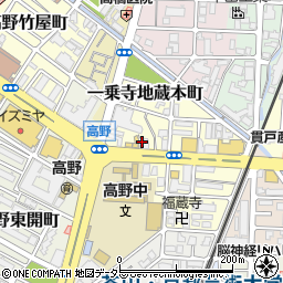 中京建物周辺の地図