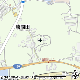 岡山県勝田郡勝央町勝間田424周辺の地図