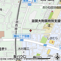 滋賀県大津市あかね町2-31周辺の地図