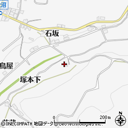 愛知県豊田市大沼町塚本下周辺の地図