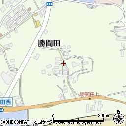 岡山県勝田郡勝央町勝間田522周辺の地図