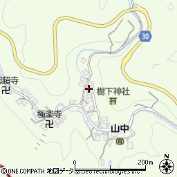 滋賀県大津市山中町3-11周辺の地図