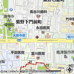 京都府京都市北区紫野雲林院町37周辺の地図