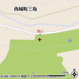 広島県庄原市西城町三坂5190周辺の地図