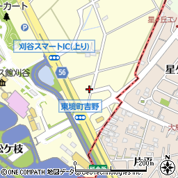 愛知県刈谷市東境町吉野92-2周辺の地図