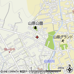 静岡県静岡市清水区蜂ヶ谷308-83周辺の地図