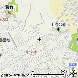 静岡県静岡市清水区蜂ヶ谷272周辺の地図