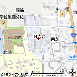 京都府亀岡市千代川町周辺の地図