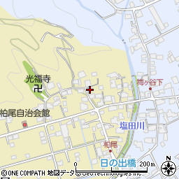 静岡県静岡市清水区柏尾50周辺の地図