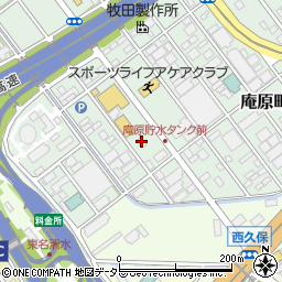 ファミリーマート清水庵原町店周辺の地図