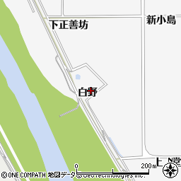 京都府亀岡市河原林町河原尻白野周辺の地図